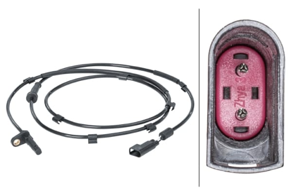 Αισθητήρας, wheel speed - 2-pin connector Rear Axle HELLA 6PU012679901