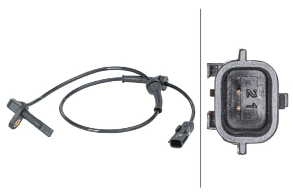 Αισθητήρας, wheel speed - 2-pin connector HELLA 6PU012679911
