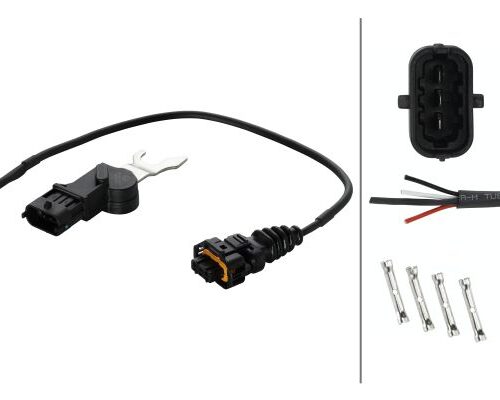 Αισθητήρας, camshaft position - 12V 3-pin connector Opel Vectra B (J96) HELLA 6PU012681011