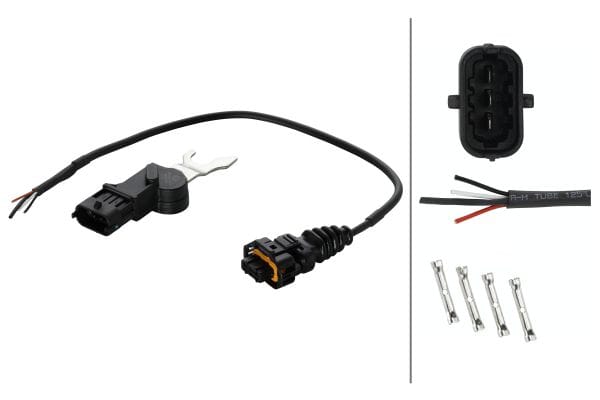 Αισθητήρας, camshaft position - 12V 3-pin connector Opel Vectra B (J96) HELLA 6PU012681011