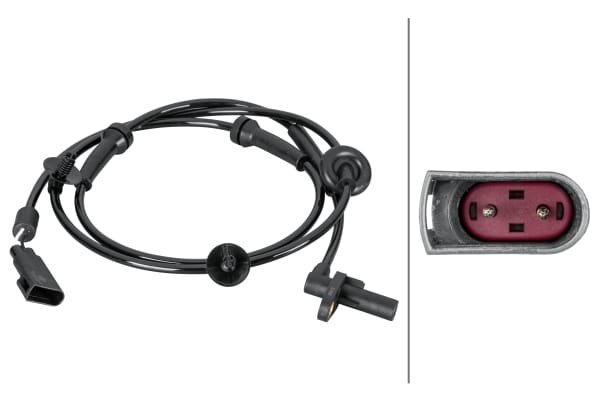 Αισθητήρας, wheel speed - 2-pin connector Ford Transit Box (FA_ _) HELLA 6PU012806621