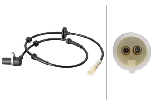 Αισθητήρας, wheel speed - 2-pin connector Honda Civic VI Fastback (MA, MB) HELLA 6PU012806651