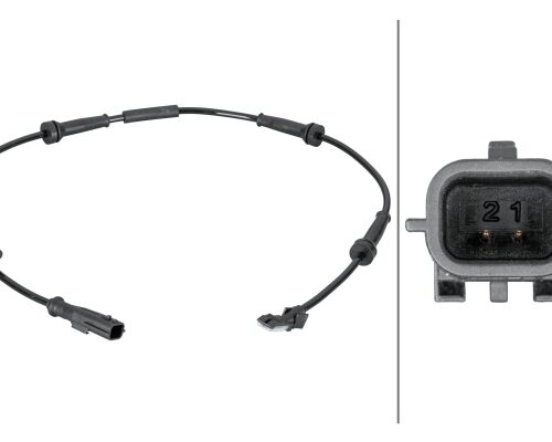 Αισθητήρας, wheel speed - 2-pin connector Renault Kangoo Rapid (FW0/1_) HELLA 6PU012806681