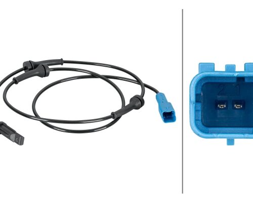 Αισθητήρας, wheel speed - 2-pin connector Peugeot 508 SW I (8E_) HELLA 6PU012806701