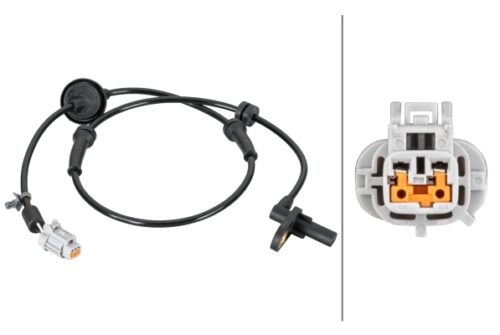 Αισθητήρας, wheel speed - 2-pin connector Front Axle Right Nissan Altima (L31) HELLA 6PU012806751