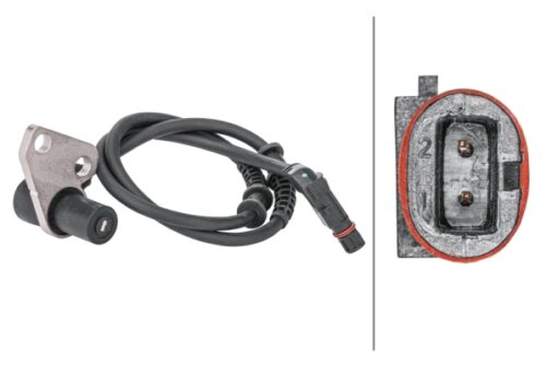 Αισθητήρας, wheel speed - 2-pin connector Mercedes-Benz E-Class (W210) HELLA 6PU012806821