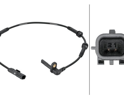Αισθητήρας, wheel speed - 2-pin connector Renault Clio IV (BH_) HELLA 6PU012806861