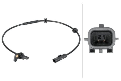 Αισθητήρας, wheel speed - 2-pin connector Renault Clio IV (BH_) HELLA 6PU012806871