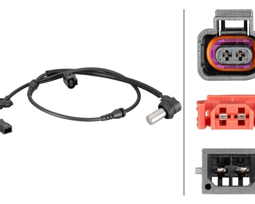 Αισθητήρας, wheel speed - 2-pin connector VW Passat Variant (3B6) HELLA 6PU012806921