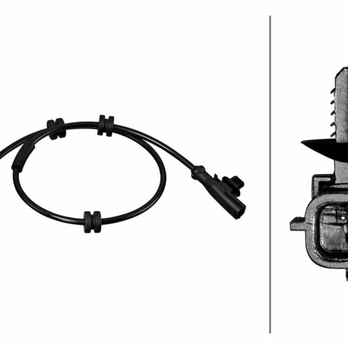 Αισθητήρας, στροφών τροχού Πίσω Axle FORD TRANSIT COURIER B460 MPV 1.6 TDCi HELLA 6PU358218191