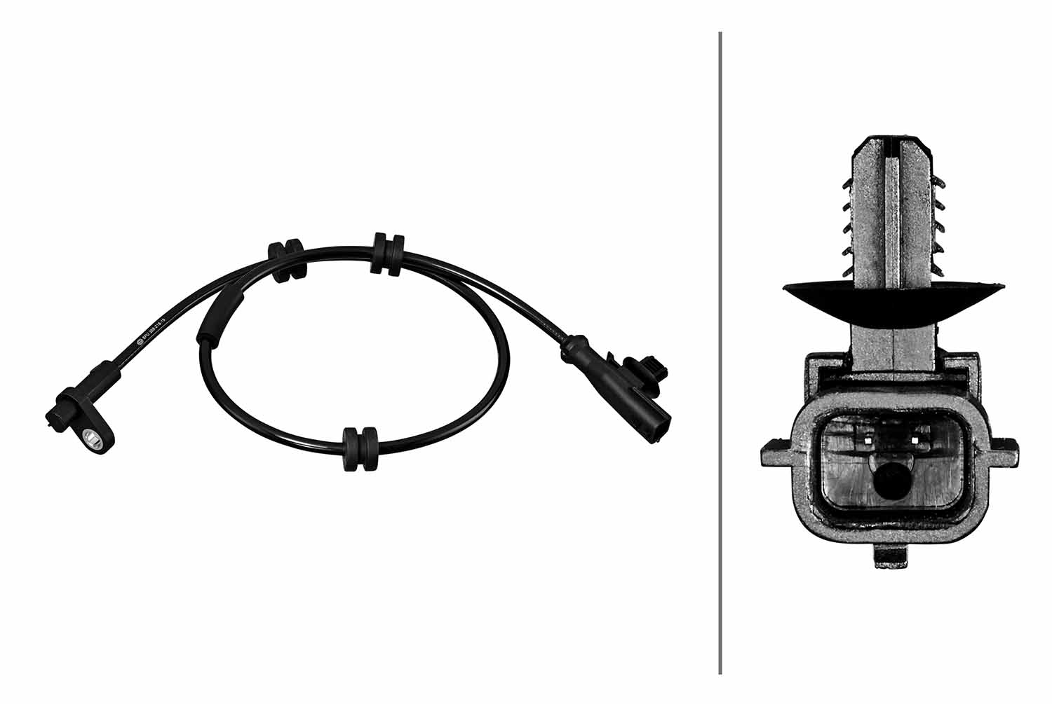 Αισθητήρας, στροφών τροχού Πίσω Axle FORD TRANSIT COURIER B460 MPV 1.6 TDCi HELLA 6PU358218191