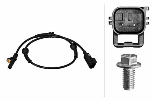 Αισθητήρας, στροφών τροχού Πίσω Axle LAND ROVER RANGE EVOQUE (L538) 2.2 HELLA 6PU358218301