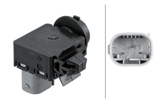 Air Quality Αισθητήρας - 3-pin connector Clipped VW Golf VII (5G1, BQ1, BE1, BE2) HELLA 6PX012684011