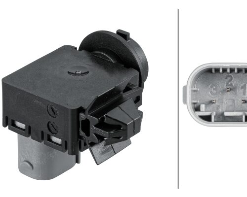 Air Quality Αισθητήρας - 3-pin connector Clipped VW Golf VII (5G1, BQ1, BE1, BE2) HELLA 6PX012684011