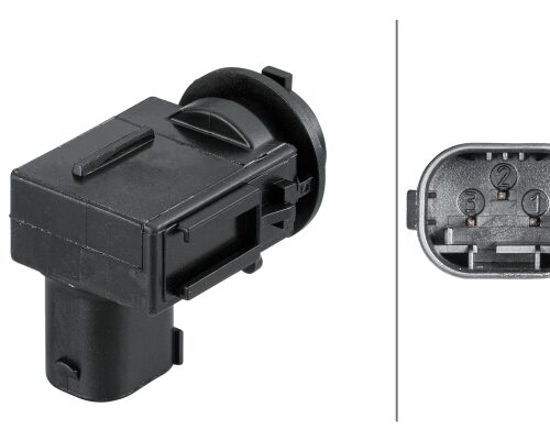 Air Quality Αισθητήρας - 3-pin connector Bayonet BMW 3 (E90) HELLA 6PX012684021