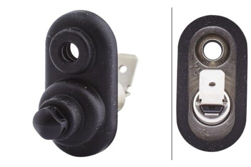 Διακόπτης Πόρτας Push control 12V Αριθμός Pin: 1 Ford Escort III (GAA) HELLA 6ZF004365031