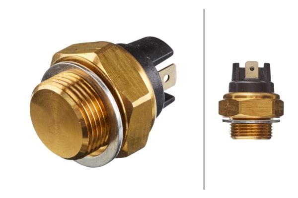 Βαλβίδα Βεντιλατέρ 12V Blade Terminal Peugeot 505 Break (551D) HELLA 6ZT007800011
