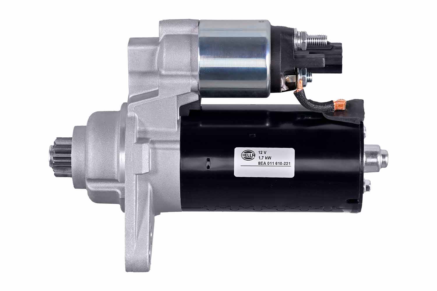 Μίζα 12V 1.7kW για VW Golf V (1K1) HELLA 8EA011610221