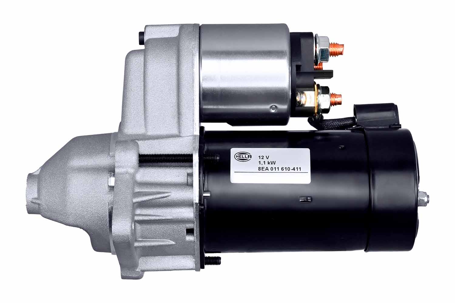 Μίζα 12V 1.1kW για Opel Corsa C (X01) HELLA 8EA011610411