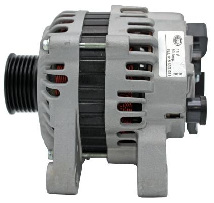 Alternator 14V 80A Citroën C3 I (FC_FN_) HELLA 8EL015630051