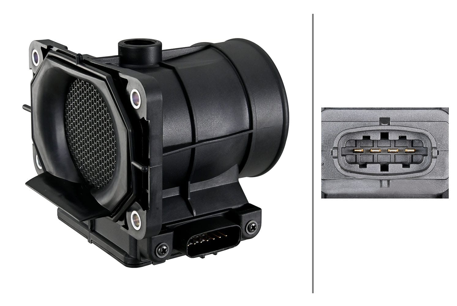 Αισθητήρας Μάζας Αέρα Flange MITSUBISHI CARISMA (DA_) HELLA 8ET358095561