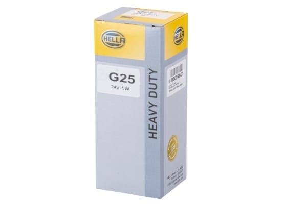 Λάμπα Πρίζα Heavy Duty 24V 15W Ποσότητα: 10 HELLA 8GA002072291