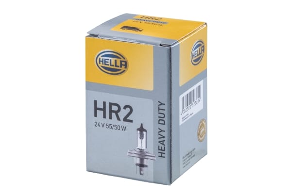 Λάμπα R2 (Bilux) Heavy Duty 24V 55 50W Ποσότητα: 1 HELLA 8GD002088271
