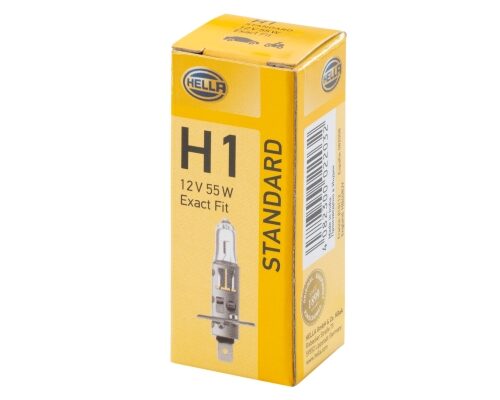 Λάμπα H1 Stκαιard 12V 55W Ποσότητα: 1 HELLA 8GH002089131