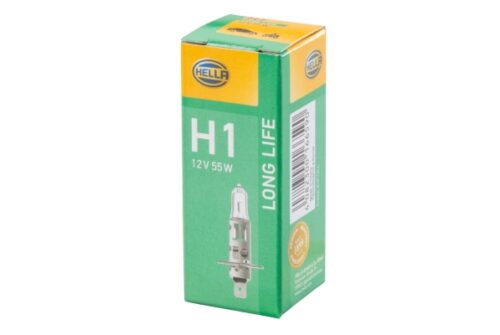 Λάμπα H1 Long Life 12V 55W Ποσότητα: 1 HELLA 8GH002089351