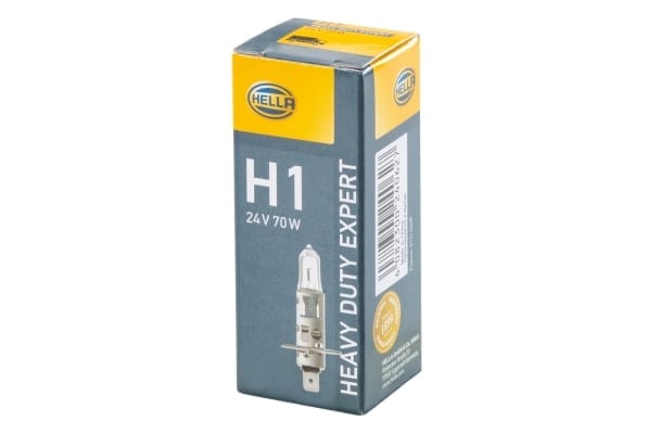 Λάμπα H1 Heavy Duty Expert 24V 70W Ποσότητα: 1 HELLA 8GH002089491