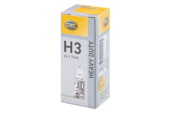 Λάμπα H3 Heavy Duty 24V 70W Ποσότητα: 1 HELLA 8GH002090253