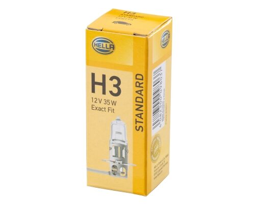 Λάμπα H3 Stκαιard 12V 35W Ποσότητα: 1 HELLA 8GH002090271