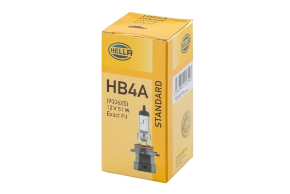 Λάμπα HB4A Stκαιard 12V 51W Ποσότητα: 1 HELLA 8GH005636201