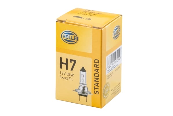Λάμπα H7 Stκαιard 12V 55W Ποσότητα: 1 HELLA 8GH007157121