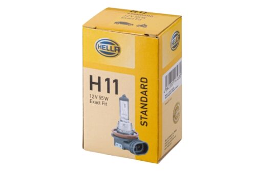 Λάμπα H11 Stκαιard 12V 55W Ποσότητα: 1 HELLA 8GH008358121