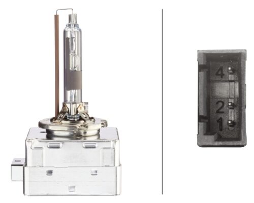 Λάμπα D1R Xenon 85V 35W Ποσότητα: 1 HELLA Λάμπαheadlight 8GS007949501