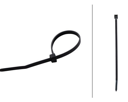 Καλώδιο Tie Length: 145mm Width: 3.5mm Μάυρο HELLA 8HL717962011