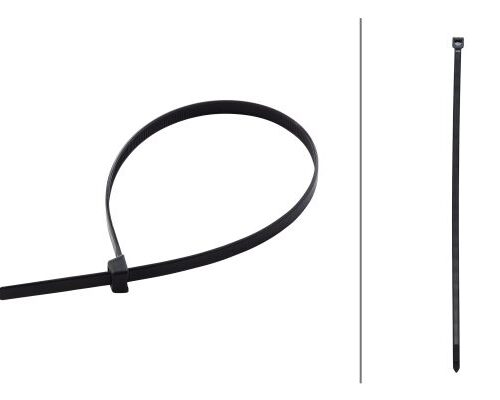 Καλώδιο Tie Length: 375mm Width: 7.6mm Μάυρο HELLA 8HL717962051