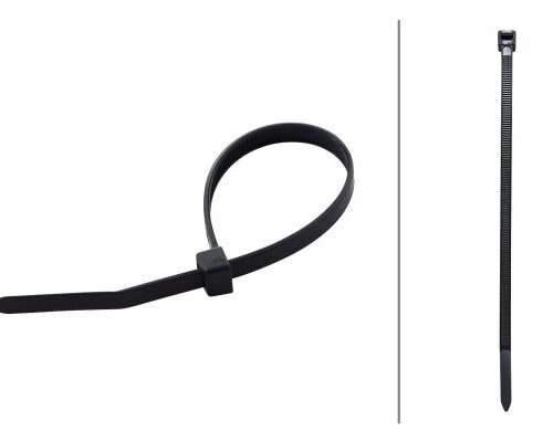 Καλώδιο Tie Length: 160mm Width: 4.8mm Μάυρο HELLA 8HL717962161