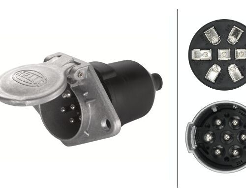 Πρίζα 24V Φις: Blade Terminal Ποσότητα: 10 HELLA 8JB003833011