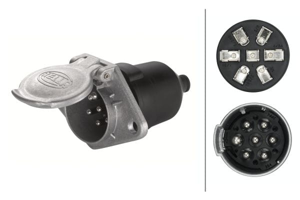 Πρίζα 24V Φις: Blade Terminal Ποσότητα: 10 HELLA 8JB003833011