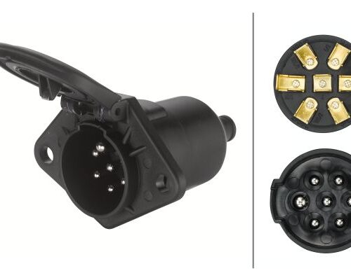 Πρίζα 24V Φις: Blade Terminal Ποσότητα: 10 HELLA 8JB008085041