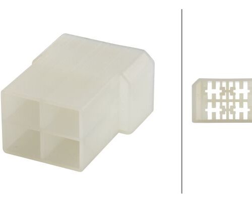 Φις Housing Φις: Blade Terminal HELLA 8JD008152041