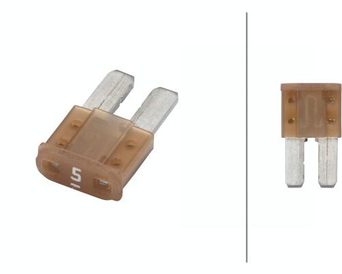Fuse Micro2 blade fuse 5A Beige Ποσότητα: 5 HELLA 8JS218229012
