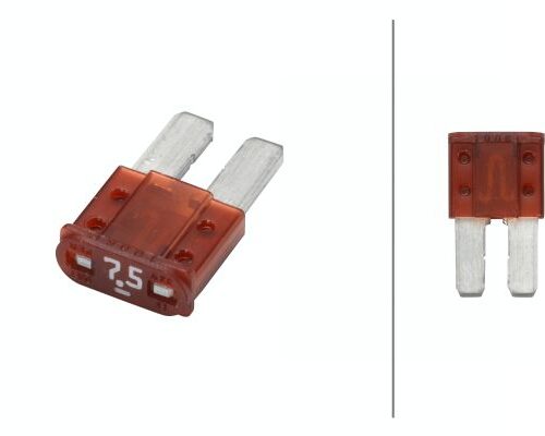 Fuse Micro2 blade fuse 7.5A Brown Ποσότητα: 5 HELLA 8JS218229072