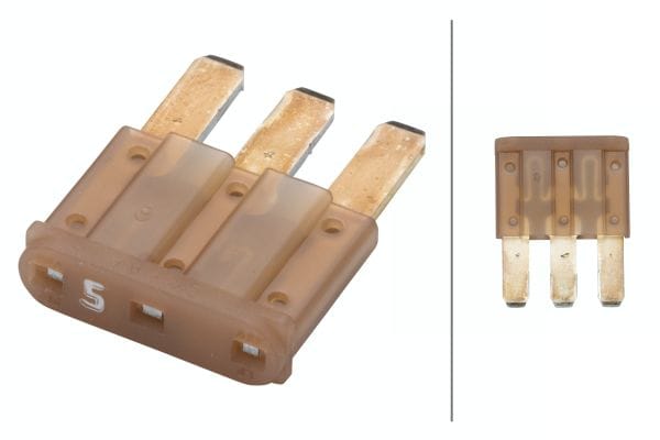 Fuse Micro3 blade fuse 5A Beige Ποσότητα: 5 HELLA 8JS218230012