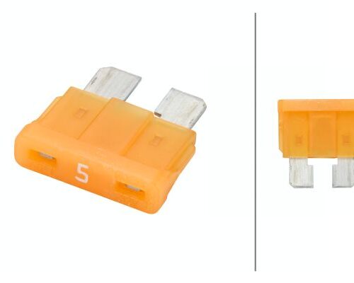 Ασφάλεια h LED 5A 12V Beige Ποσότητα: 10 HELLA 8JS711683072