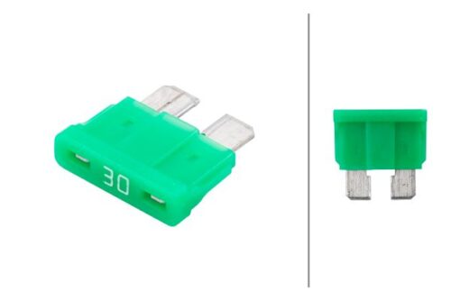 Ασφάλεια h LED 30A 12V Πρασινό Ποσότητα: 10 HELLA 8JS711683132