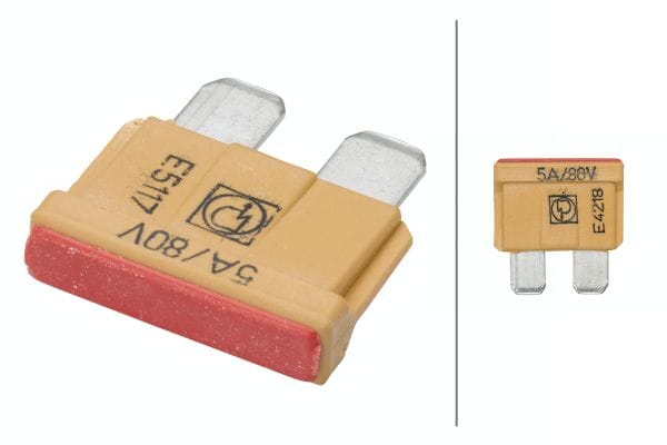 Fuse Stκαιard Flat 5A Beige Ποσότητα: 10 HELLA 8JS711683212