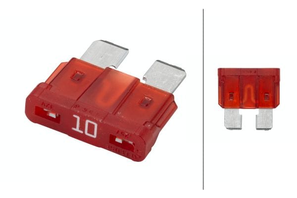 Ασφάλεια 10A Red Ποσότητα: 50 HELLA 8JS711686002